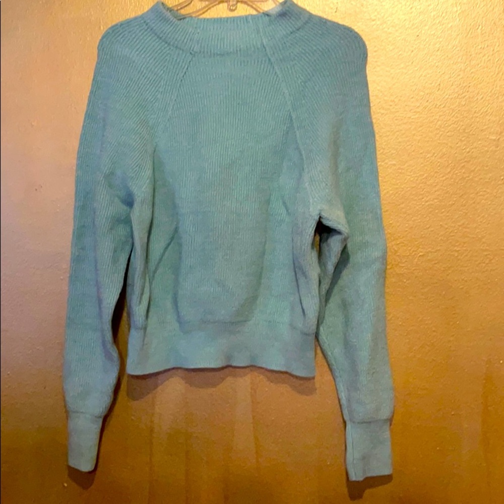 Sea Green Sweater